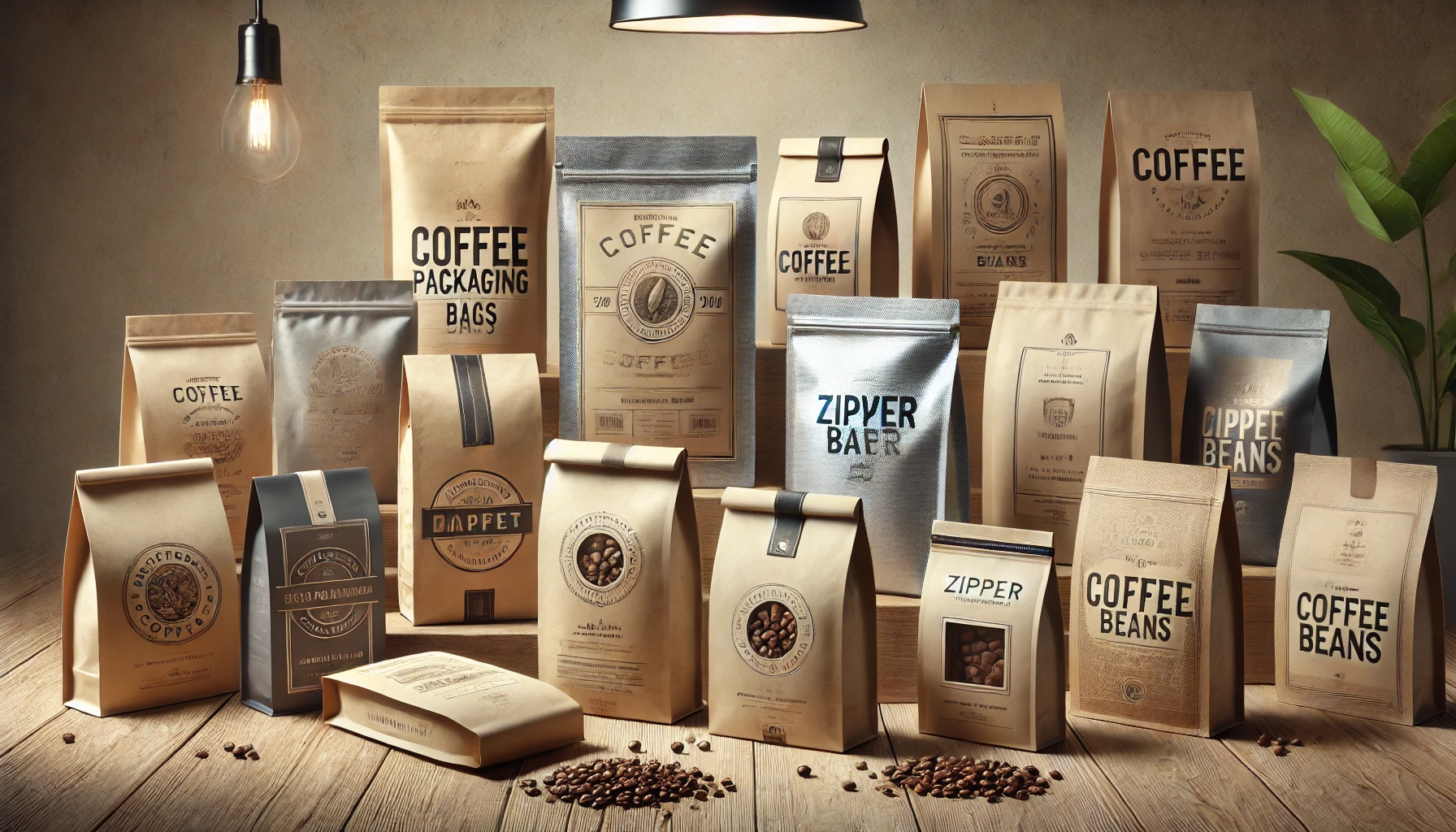 Các Loại Túi Giấy Đựng Cà Phê Phổ Biến Hiện Nay