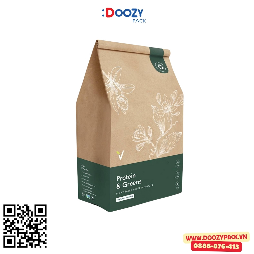 bao bì cafe giấy kraft