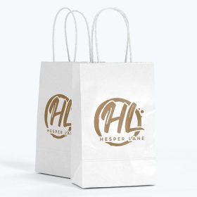 túi giấy kraft trắng