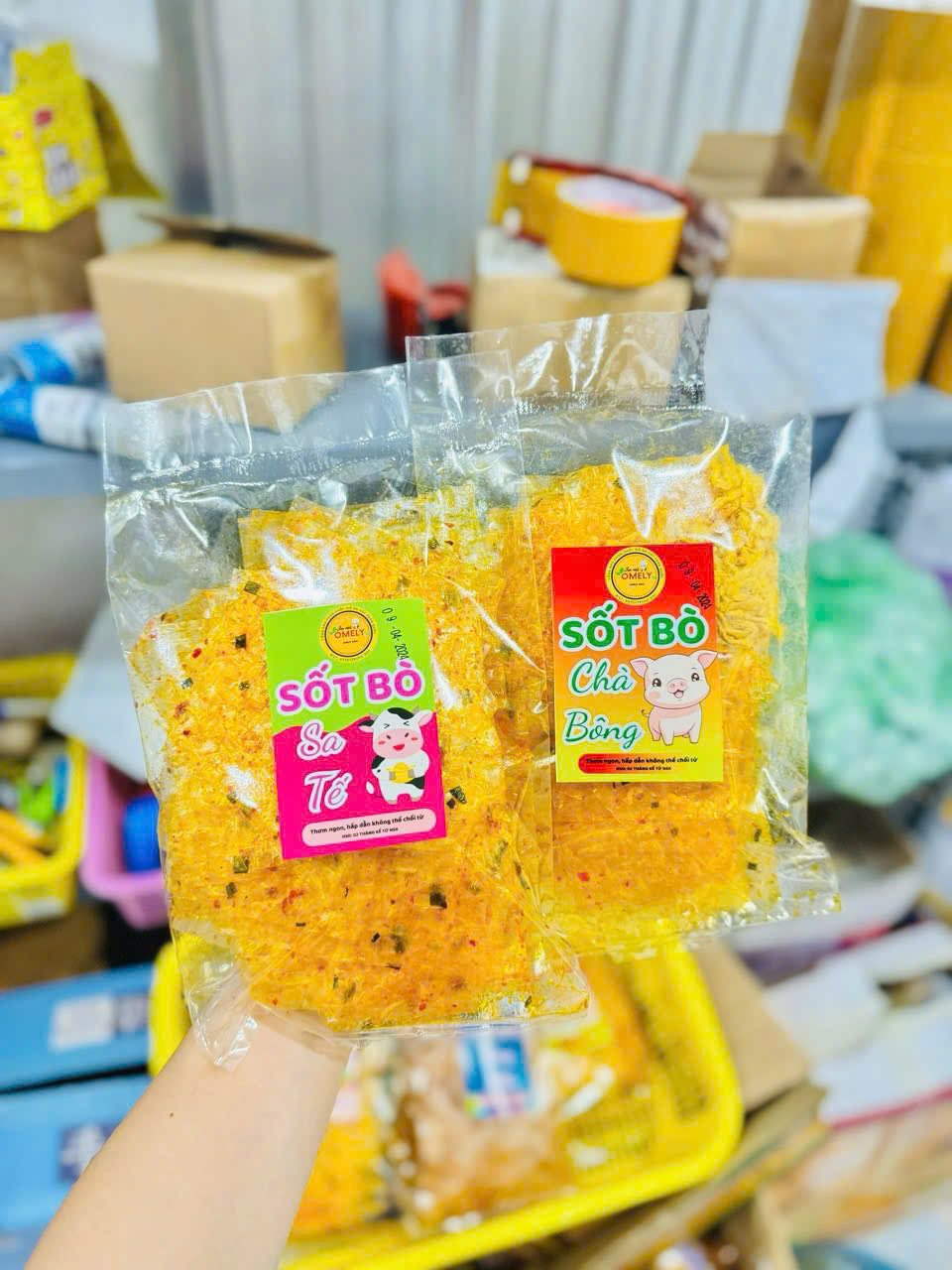 Mẫu tem nhãn bánh tráng 4