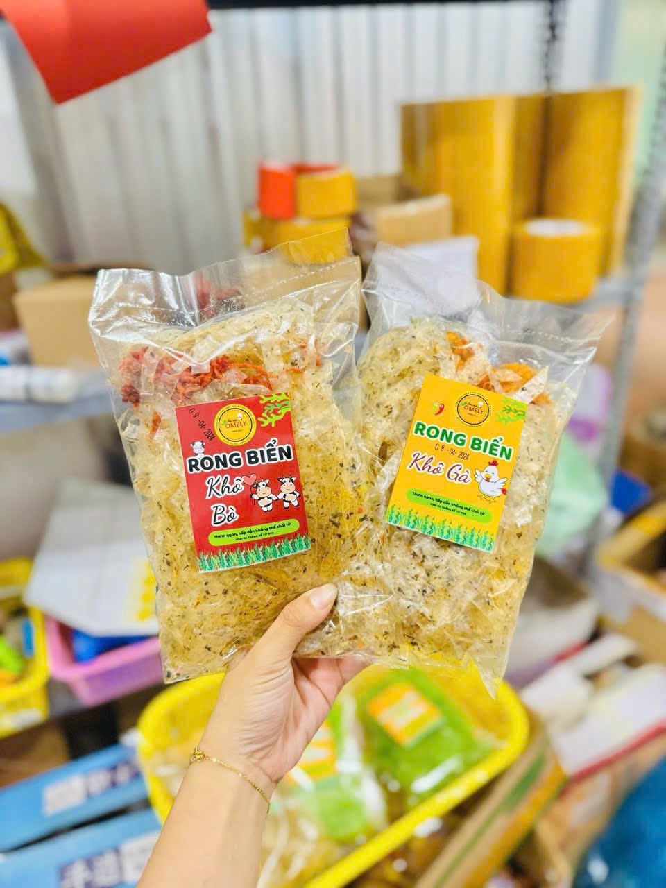 Mẫu decal nhãn bánh tráng 1