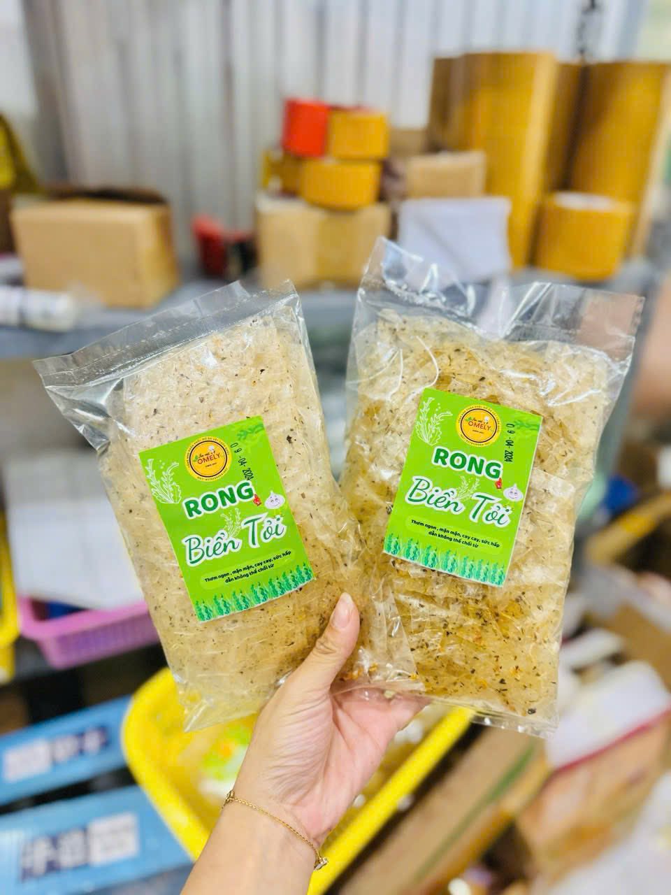 Mẫu sticker nhãn bánh tráng 2