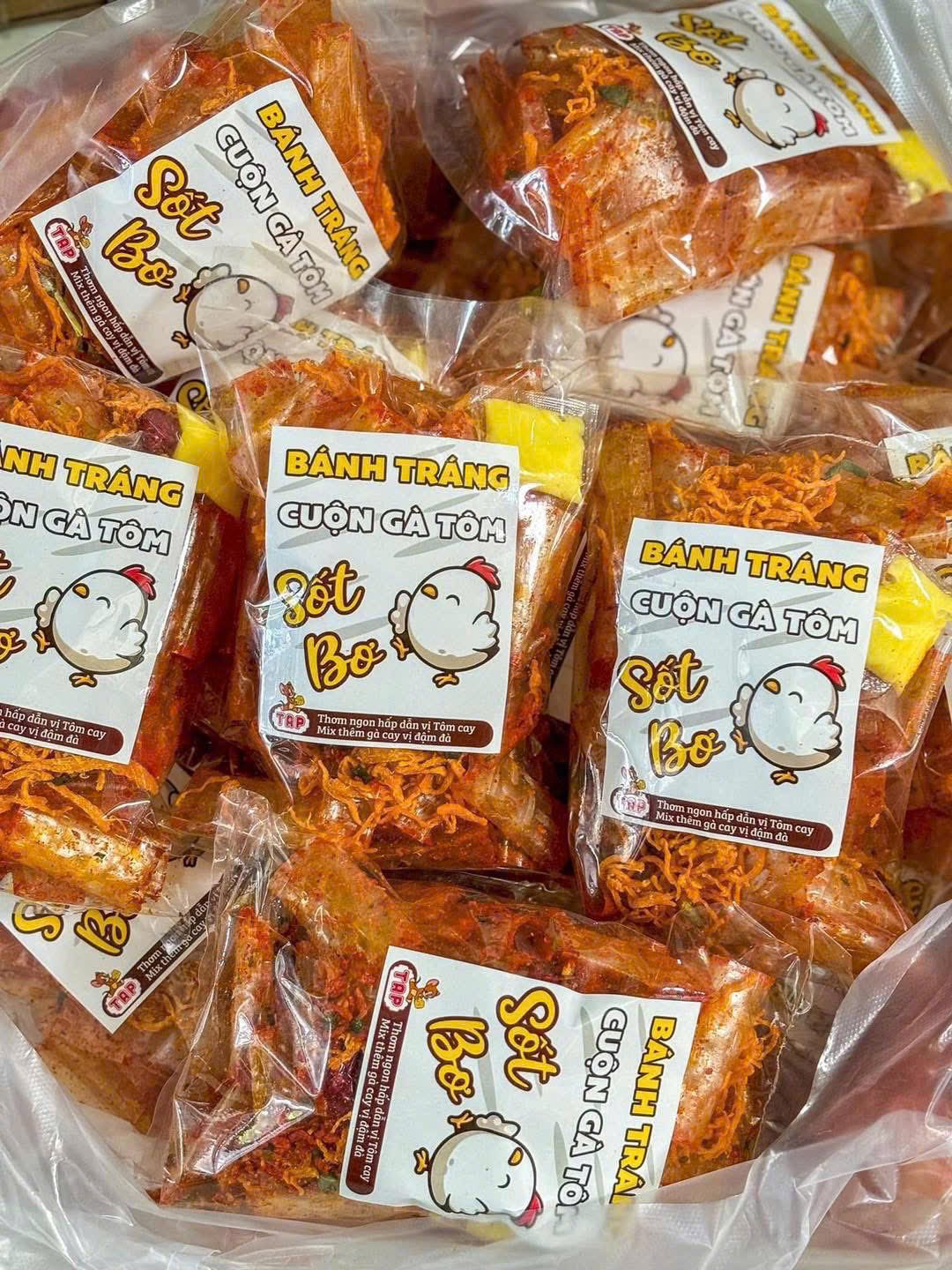 Mẫu tem nhãn bánh tráng 6