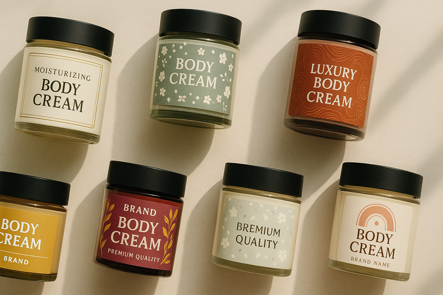 Những Mẫu Tem Kem Body Đẹp xu hướng 2025