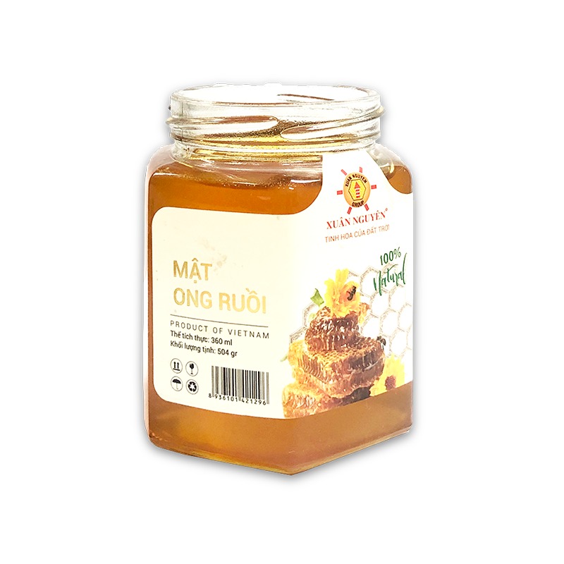 in tem nhãn mật ong hình dạng theo yêu cầu