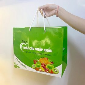 Xưởng in túi giấy đựng hoa quả, trái cây đẹp, chất lượng giá rẻ tại HCM