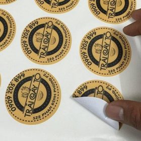 Xưởng in tem decal nhựa các loại theo yêu cầu, giá rẻ, chất lượng số 1 tại HCM