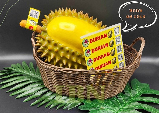 tem dán cuống sầu riêng