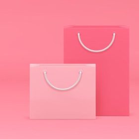 Xưởng in túi giấy hồng cao cấp, đựng quà tặng theo yêu cầu, giá rẻ