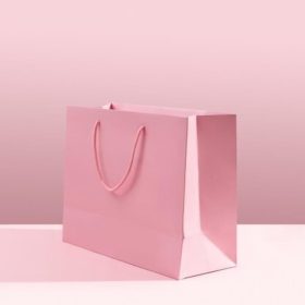 Xưởng in túi giấy hồng cao cấp, đựng quà tặng theo yêu cầu, giá rẻ