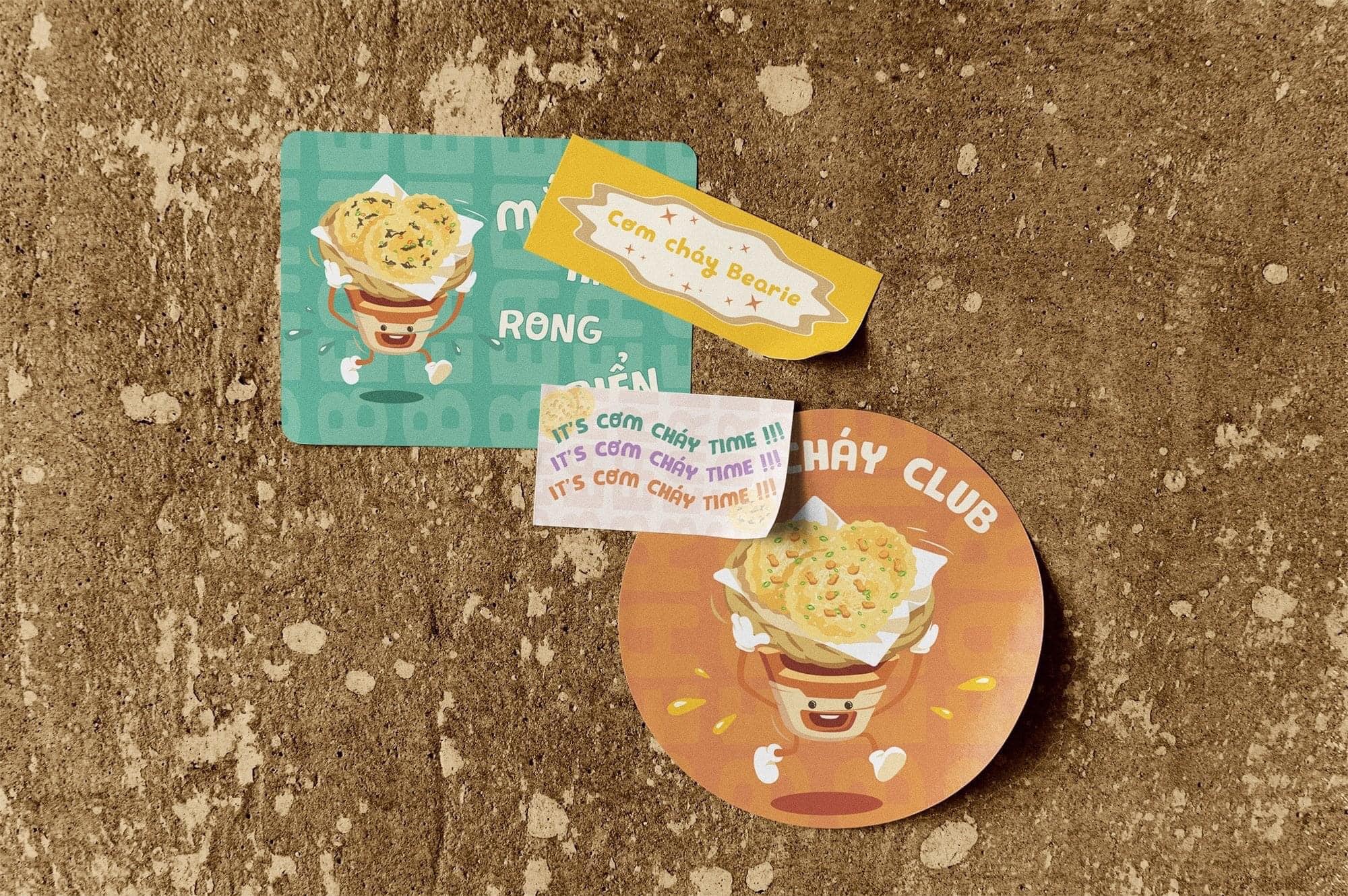 Mẫu tem nhãn đồ ăn vặt 09