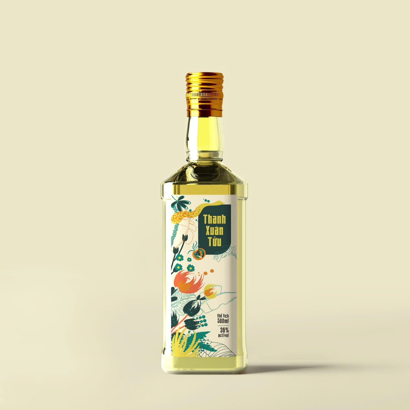 Mẫu tem nhãn rượu đẹp 5