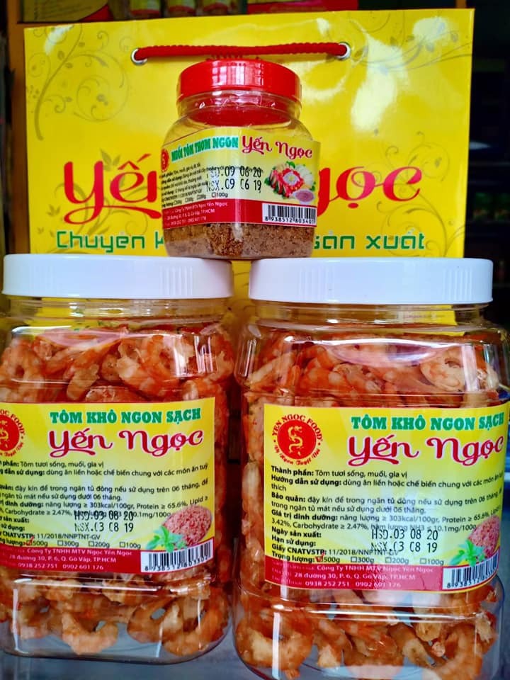 mẫu tem nhãn tôm khô 6