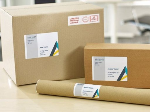 in nhãn dán thùng carton