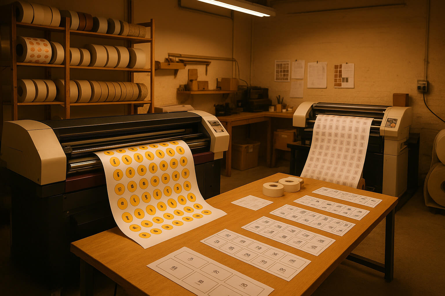 Xưởng in sticker theo yêu cầu, giá rẻ, số lượng ít, lấy nhanh 2h tại HCM - Miễn phí thiết kế từ 1.000 tem