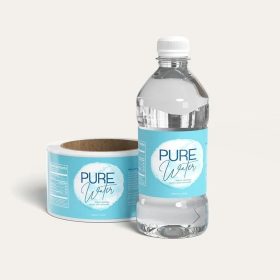 Xưởng In Tem Dán Chai Nước, Decal Nhãn Dán Chai Nhựa, Nước Đóng Chai, Nước Suối - Miễn Phí Thiết Kế Từ 1000 tem