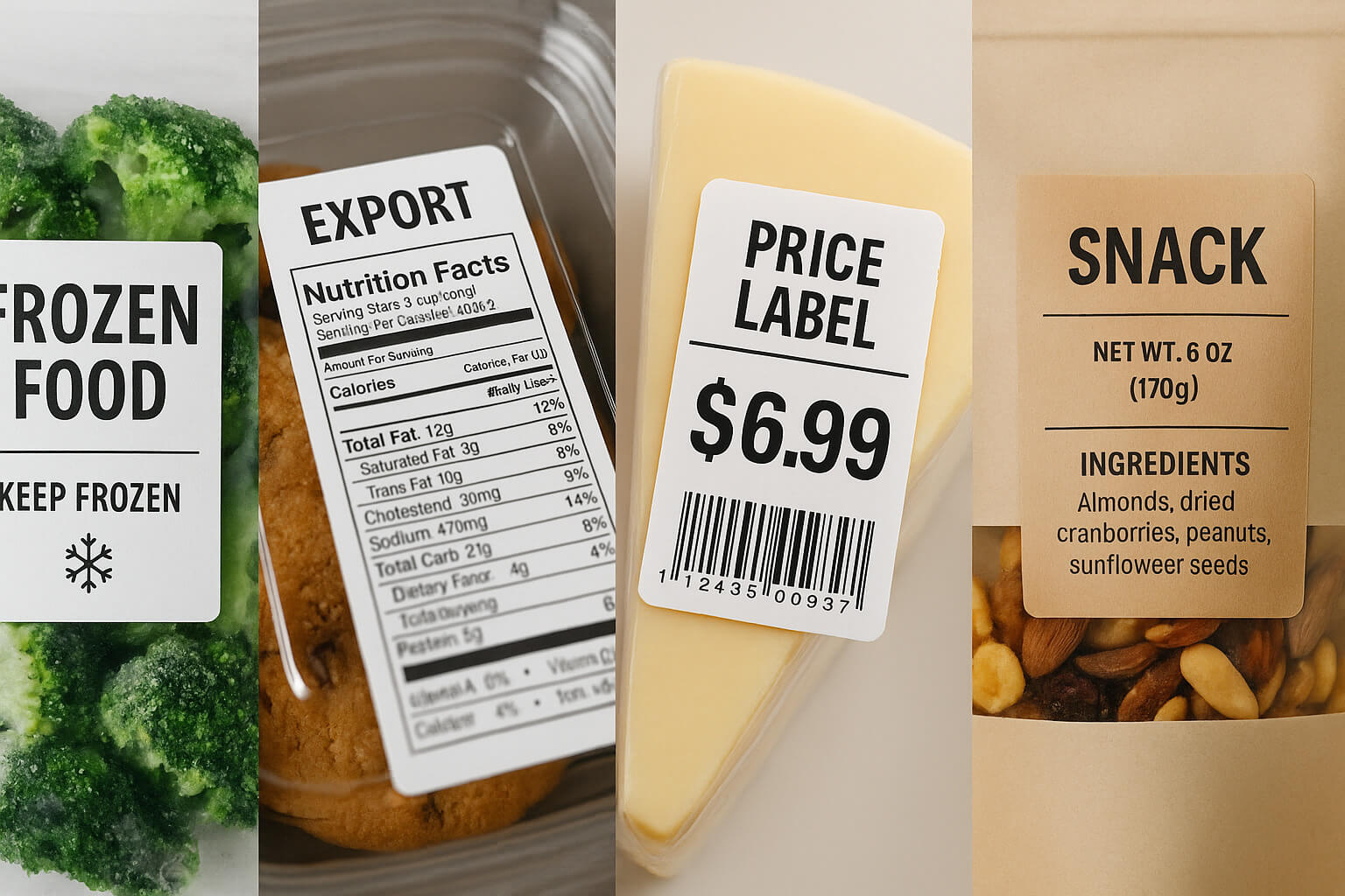 Cơ sở chuyên in tem nhãn thực phẩm theo yêu cầu, giá in từ 200đ/tem, lấy liền tại HCM