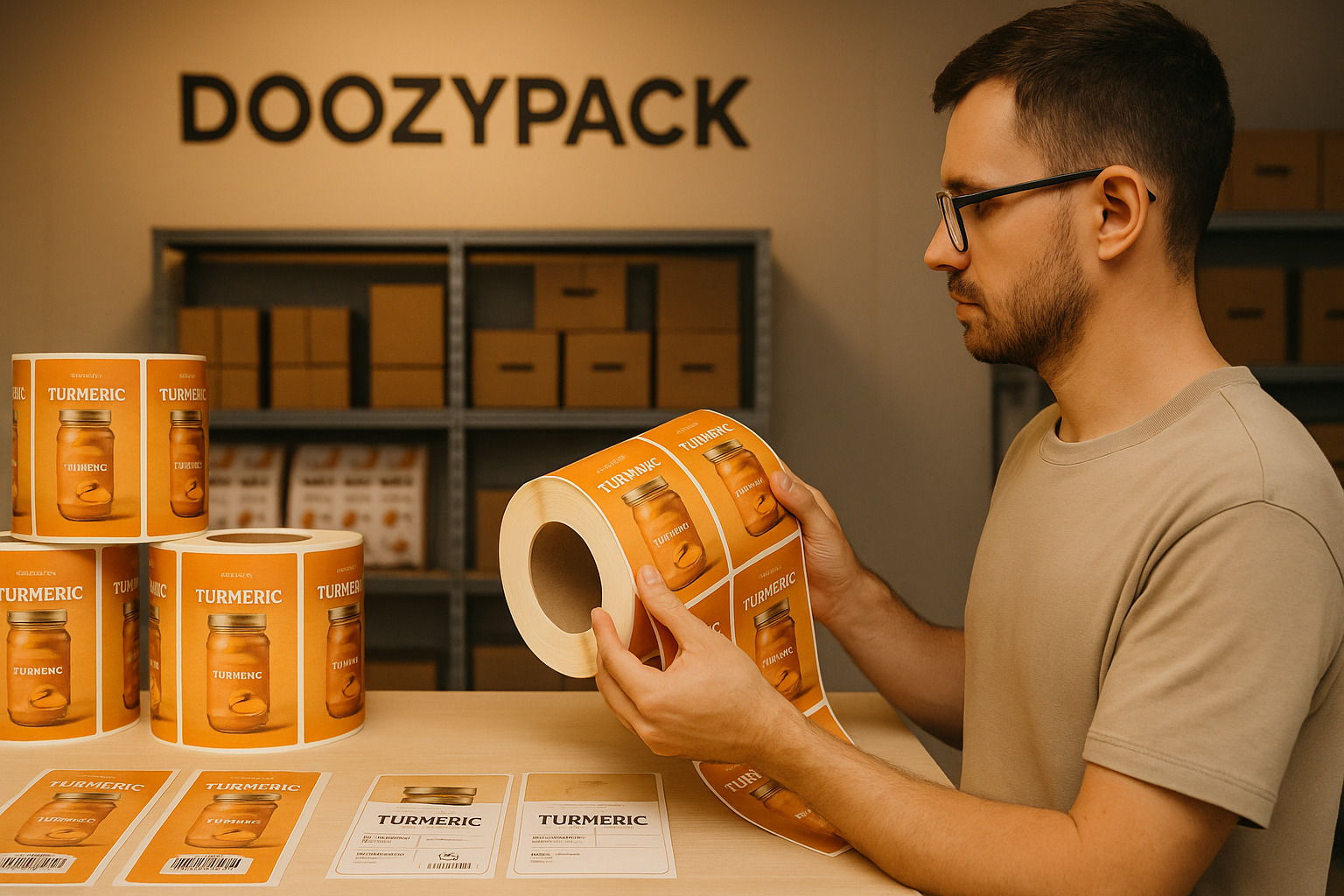 Địa chỉ chuyên in tem tinh bột nghệ theo yêu cầu, giá tốt từ 200đ/tem, miễn phí thiết kế từ 1000 tem