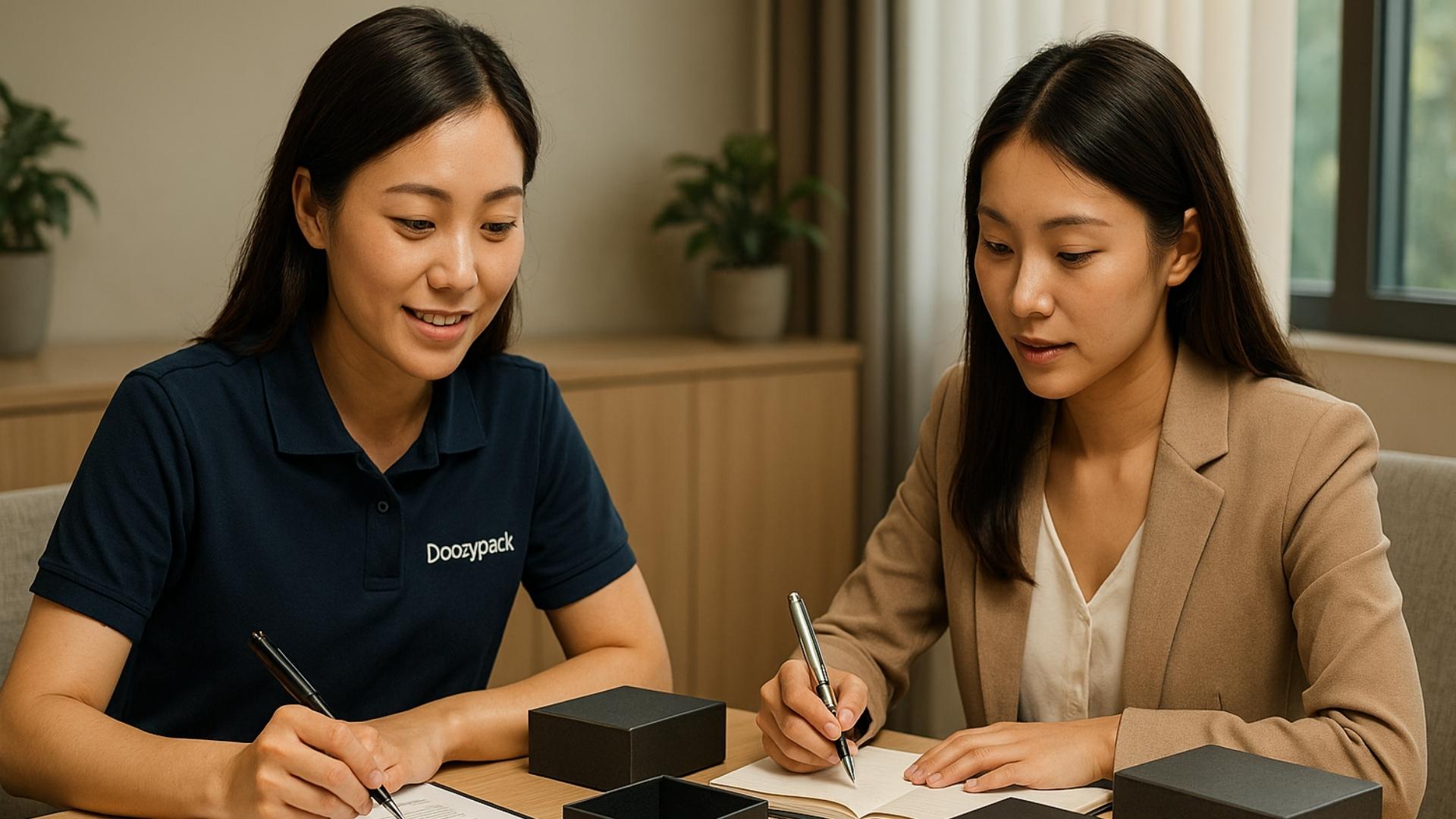 Quy trình thiết kế và gia công hộp nam châm tại In Hộp Giấy DZ