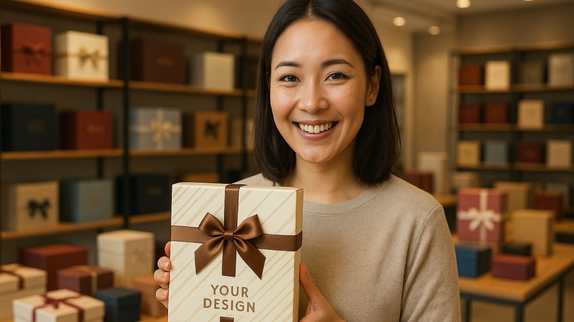 Quy trình đặt làm hộp quà tại In Hộp Giấy DZ.vn - Hình minh hoạ