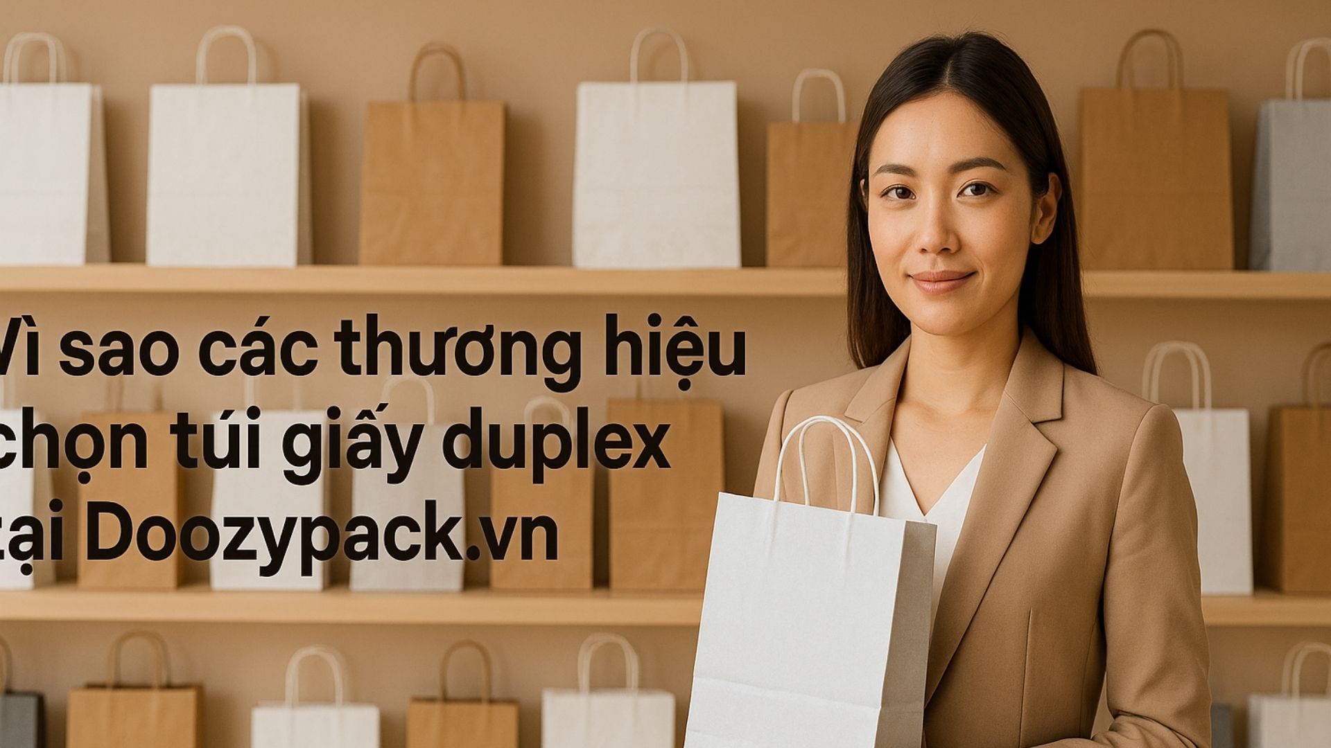 Vì sao các thương hiệu chọn túi giấy tại In Hộp Giấy DZ?